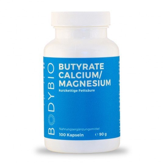 Butyrate (Calcium/Magnesium) BodyBio 250 Kps